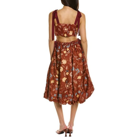 Ulla Johnson Gabrielle Midi Dress - Picture 2 of 3